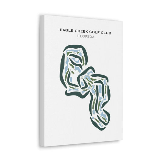 Eagle Creek Golf Club, Florida - Printed Golf Courses