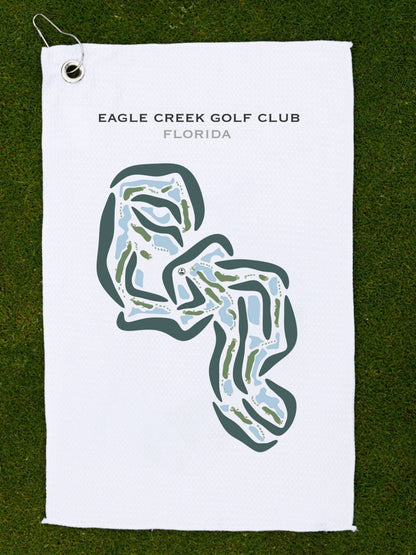 Eagle Creek Golf Club, Florida - Printed Golf Courses
