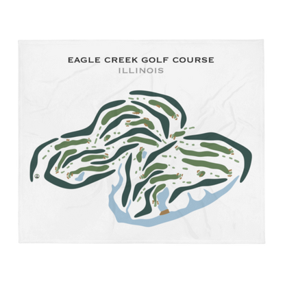 Eagle Creek Golf Course, Illinois - Printed Golf Courses
