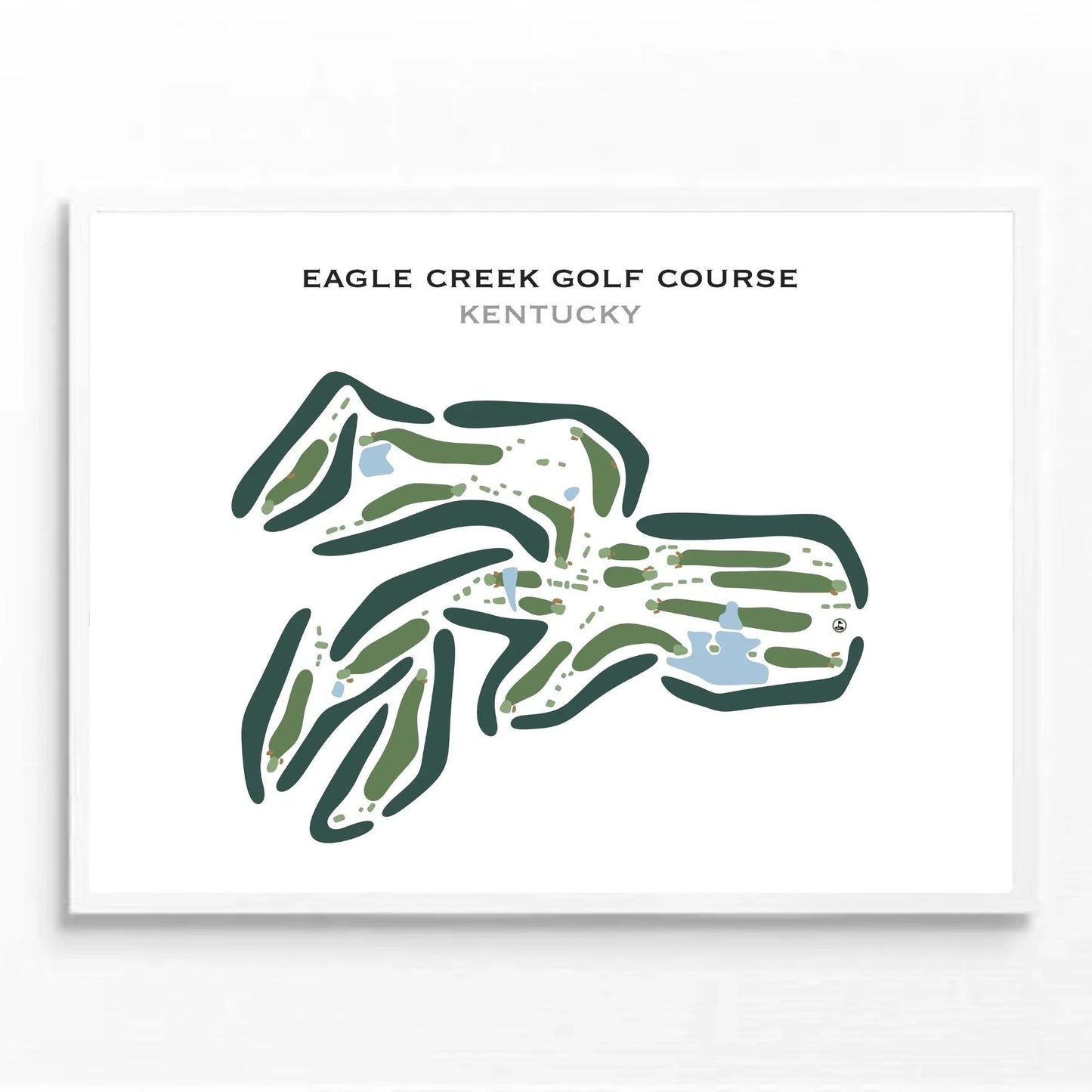 Eagle Creek Golf Course, Kentucky - Printed Golf Courses