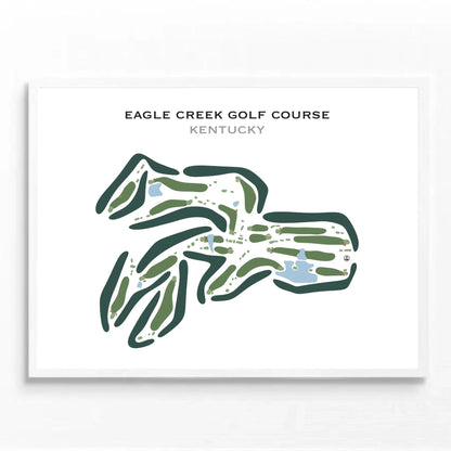 Eagle Creek Golf Course, Kentucky - Printed Golf Courses