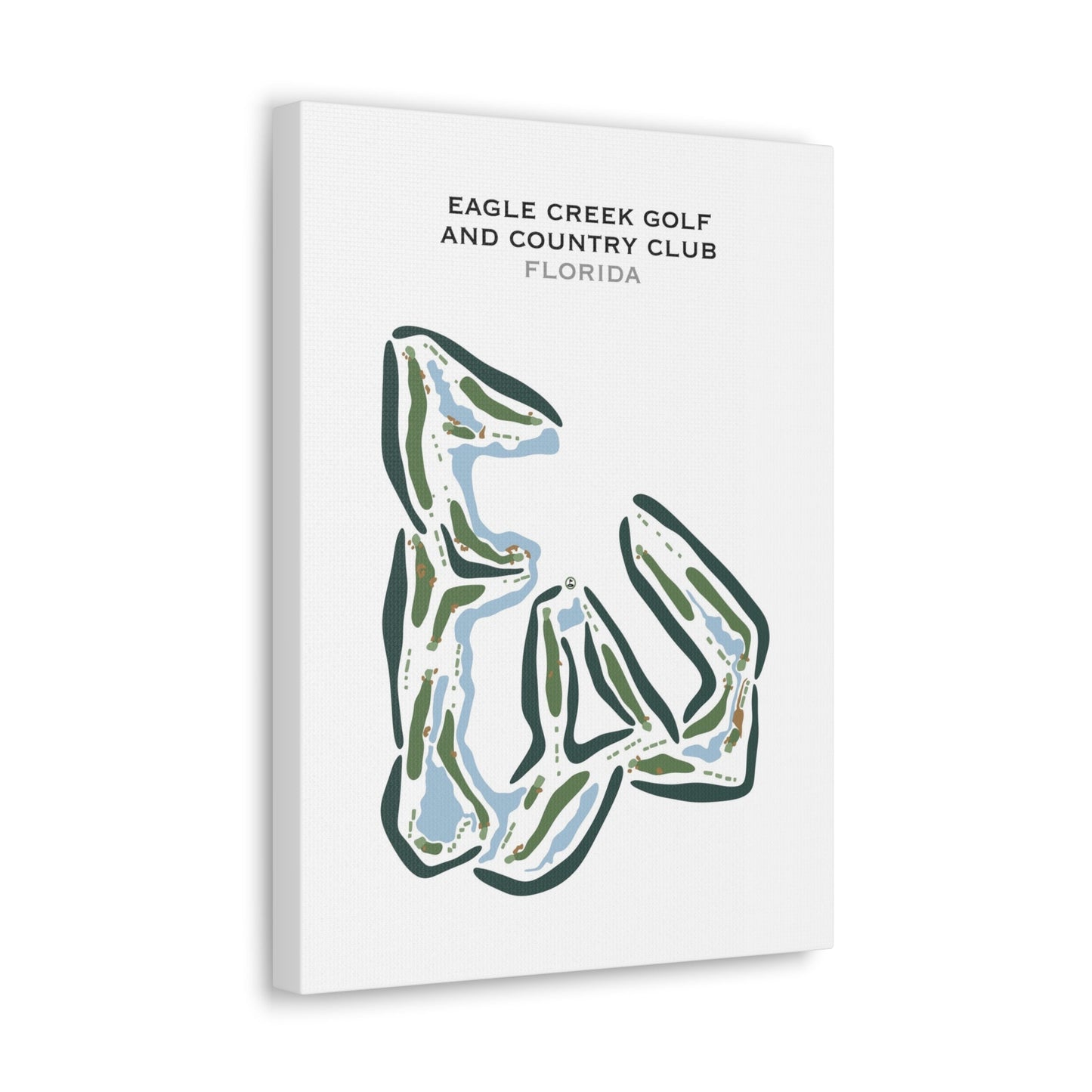 Eagle Creek Golf & Country Club, Florida - Printed Golf Courses