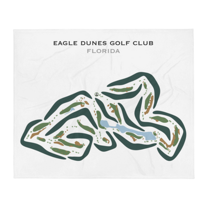 Eagle Dunes Golf Club, Florida - Printed Golf Courses