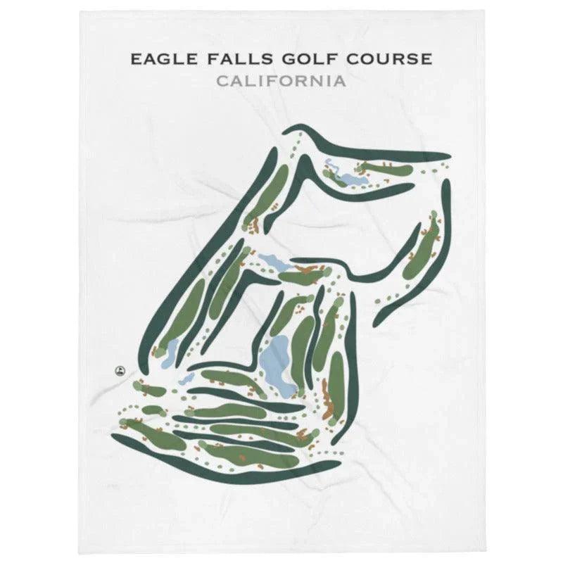 Eagle Falls Golf Course, California - Printed Golf Courses