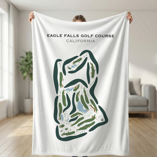 Eagle Falls Golf Course, California - Printed Golf Courses