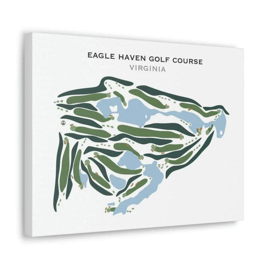 Eagle Haven Golf Course, Virginia - Printed Golf Courses