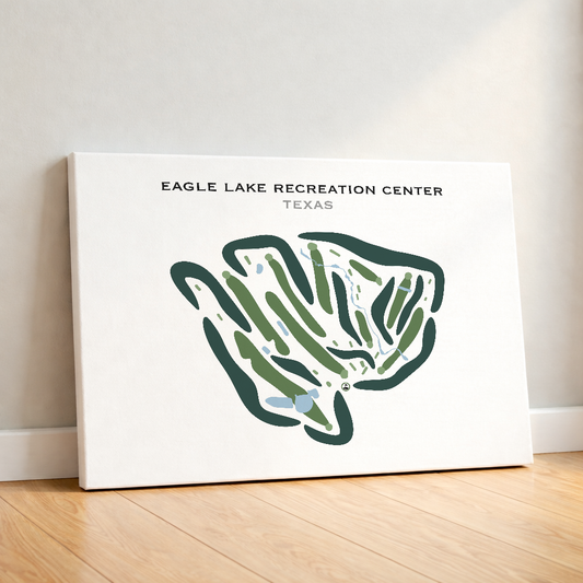 Eagle Lake Recreation Center, Texas - Printed Golf Courses