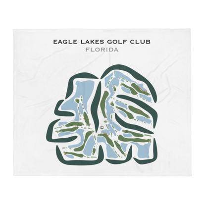 Eagle Lakes Golf Club, Florida - Printed Golf Courses
