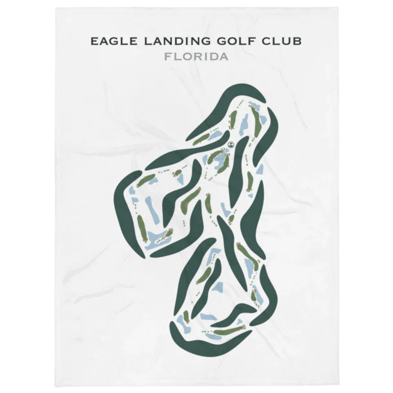 Eagle Landing Golf Course, Florida - Printed Golf Courses