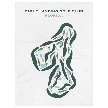 Eagle Landing Golf Course, Florida - Printed Golf Courses