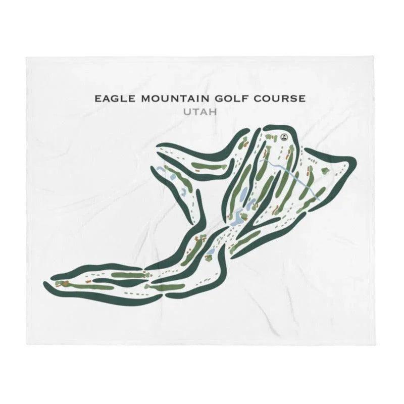 Eagle Mountain Golf Course, Brigham City Utah - Printed Golf Courses