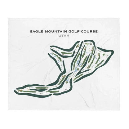 Eagle Mountain Golf Course, Brigham City Utah - Printed Golf Courses