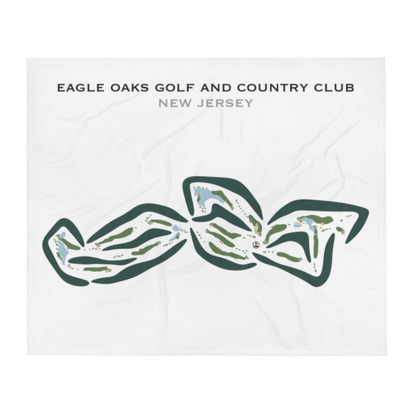 Eagle Oaks Golf & Country Club, New Jersey - Printed Golf Courses
