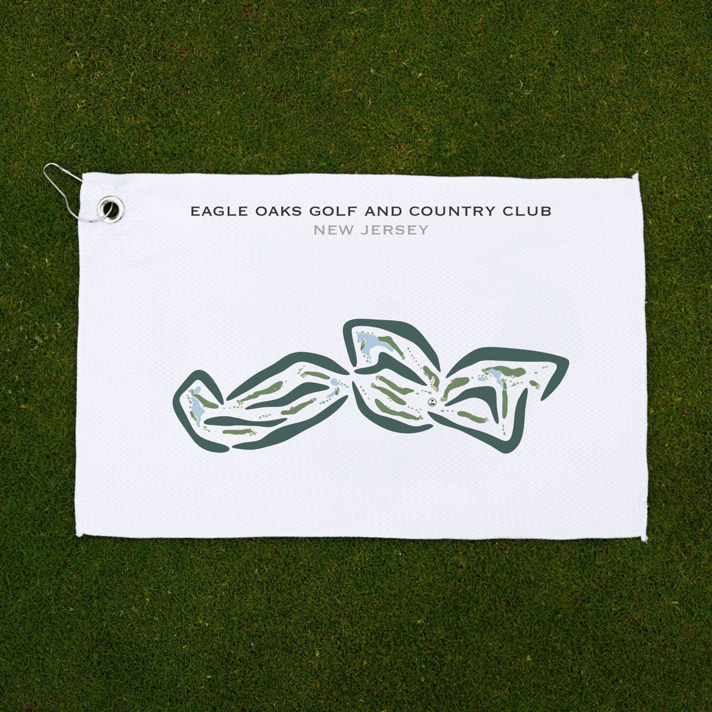 Eagle Oaks Golf & Country Club, New Jersey - Printed Golf Courses
