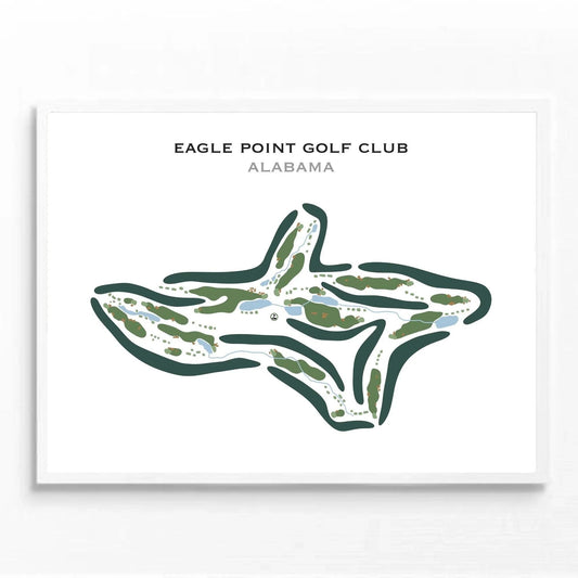 Eagle Point Golf Club, Alabama - Printed Golf Courses