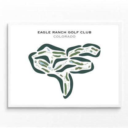 Eagle Ranch Golf Course, Colorado - Printed Golf Courses