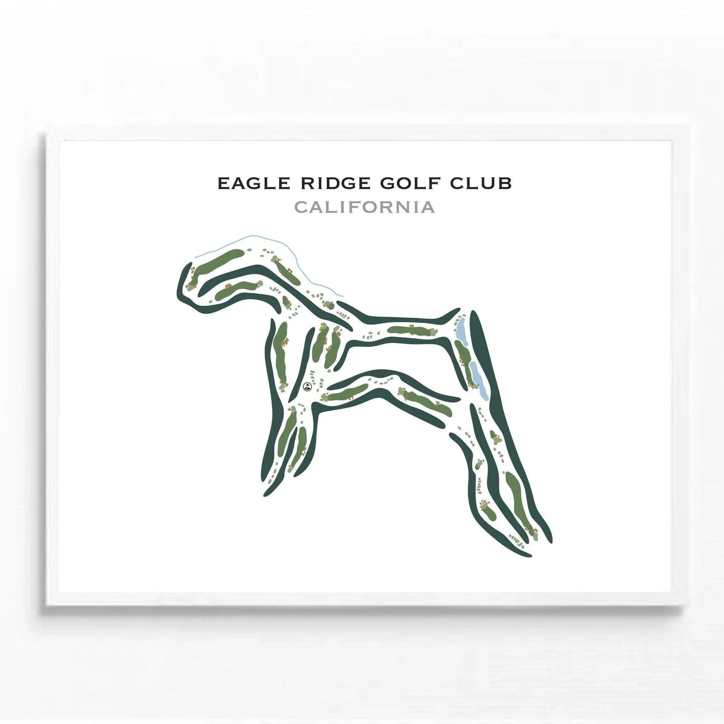 Eagle Ridge Golf Club, California - Printed Golf Courses