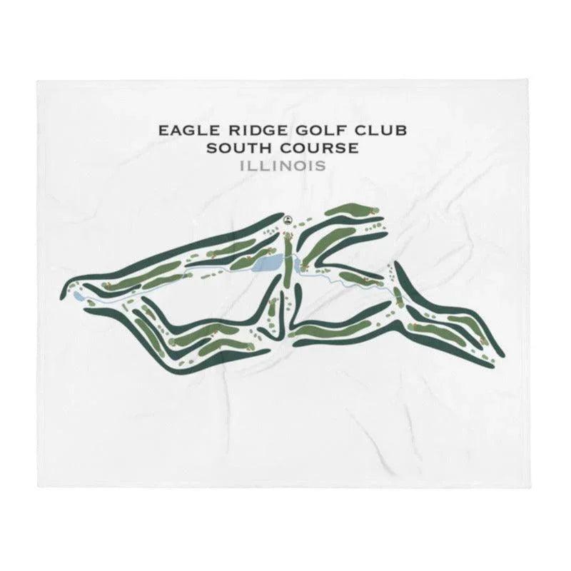 Eagle Ridge Golf Club, South Course, Illinois - Printed Golf Course