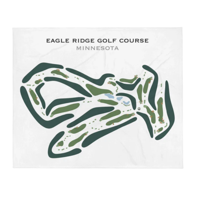 Eagle Ridge Golf Course, Minnesota - Printed Golf Courses