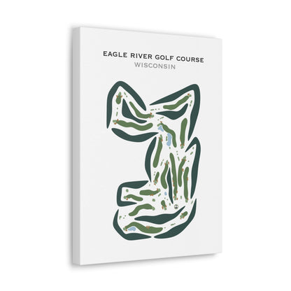 Eagle River Golf Course, Wisconsin - Printed Golf Courses