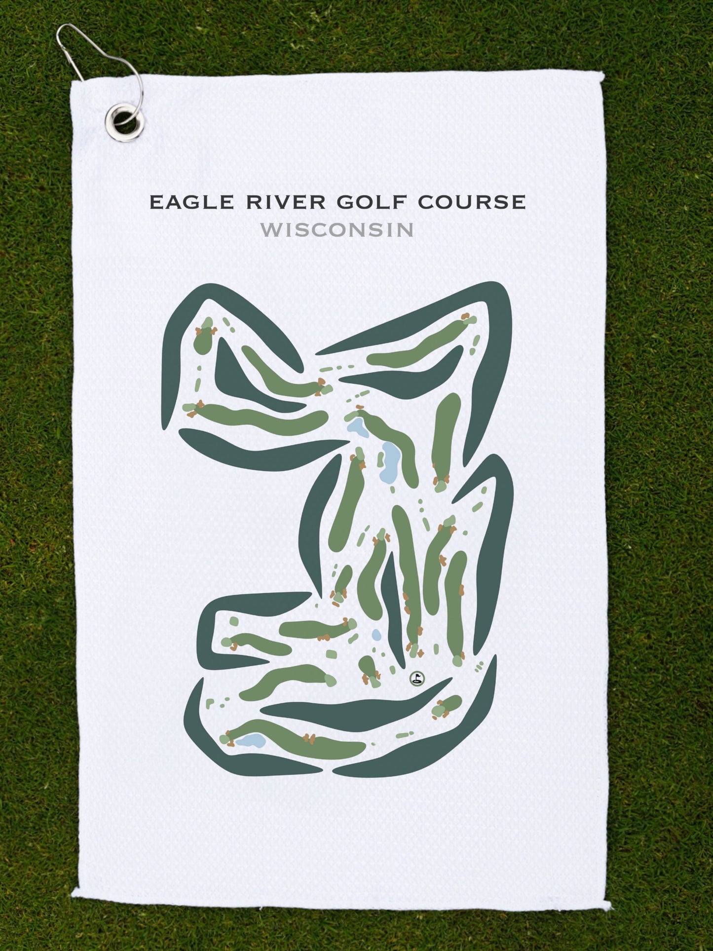 Eagle River Golf Course, Wisconsin - Printed Golf Courses