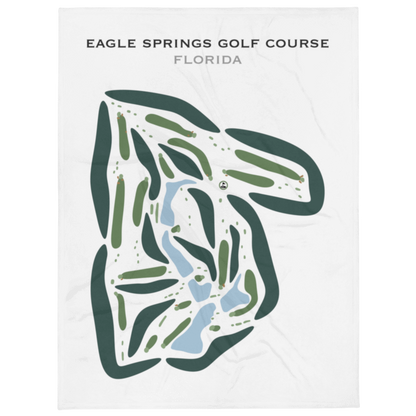 Eagle Springs Golf Course, Florida - Printed Golf Courses