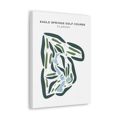 Eagle Springs Golf Course, Florida - Printed Golf Courses