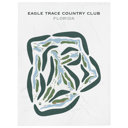 Eagle Trace Golf Club, Florida - Printed Golf Courses