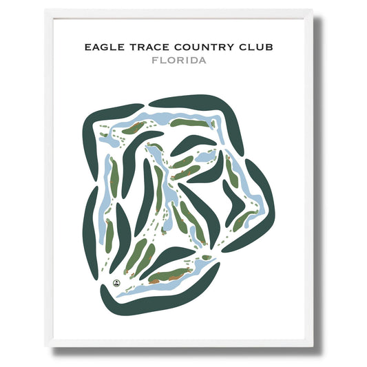 Eagle Trace Golf Club, Florida - Printed Golf Courses