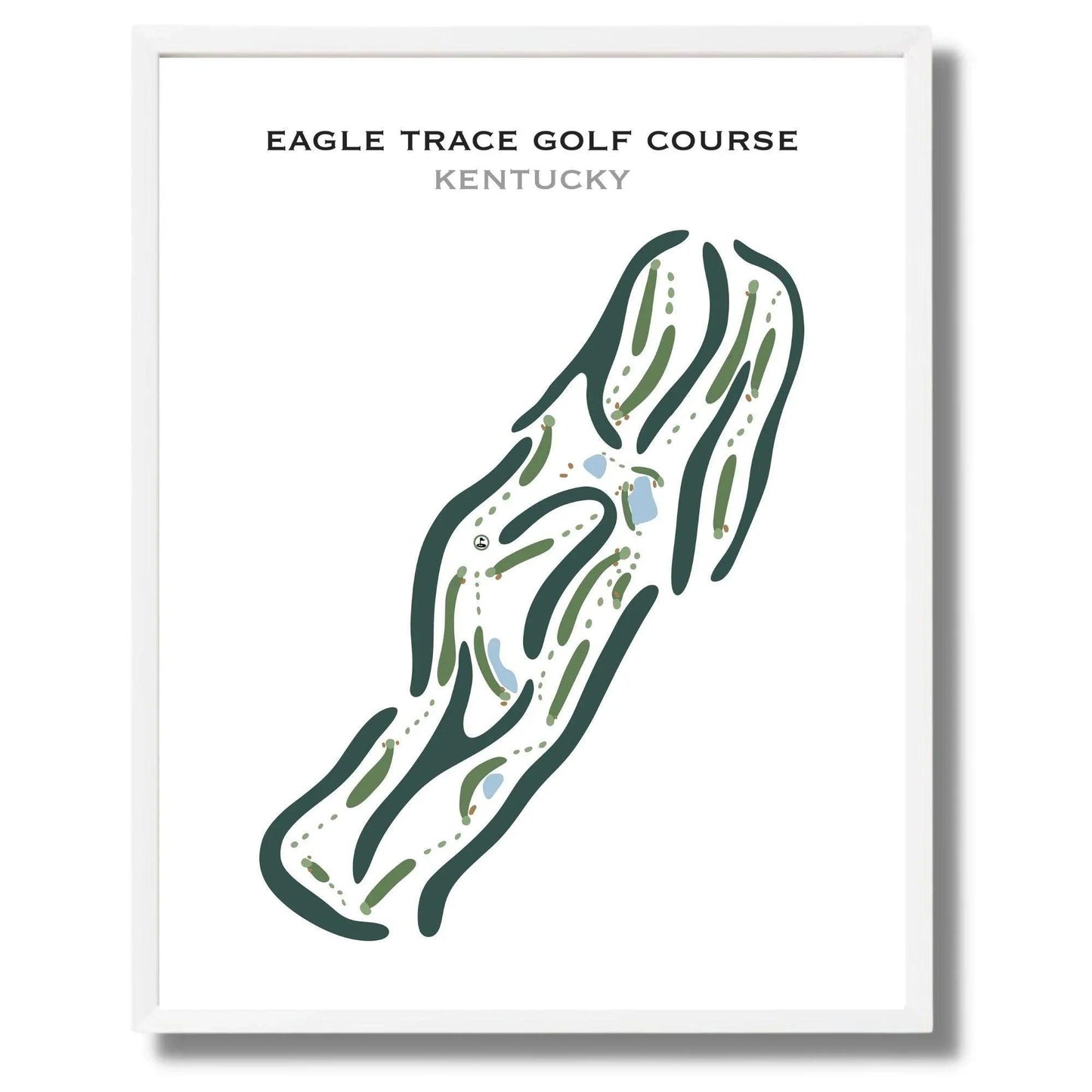 Eagle Trace Golf Course, Kentucky - Printed Golf Courses