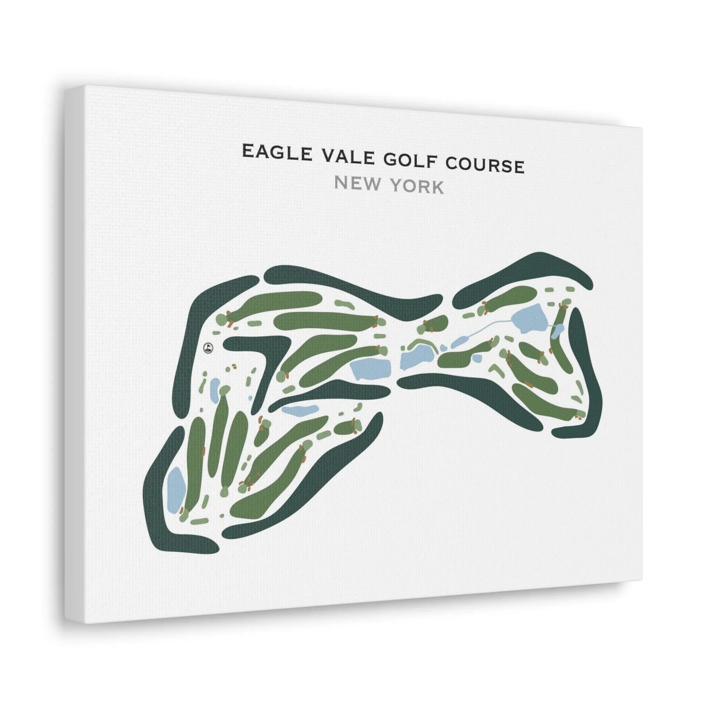 Eagle Vale Golf Club, New York - Printed Golf Courses
