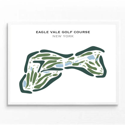 Eagle Vale Golf Club, New York - Printed Golf Courses