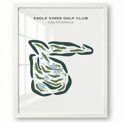 Eagle Vines Golf Club, California - Printed Golf Courses