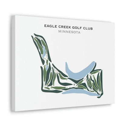 Eagle Creek Golf Club, Minnesota - Printed Golf Courses
