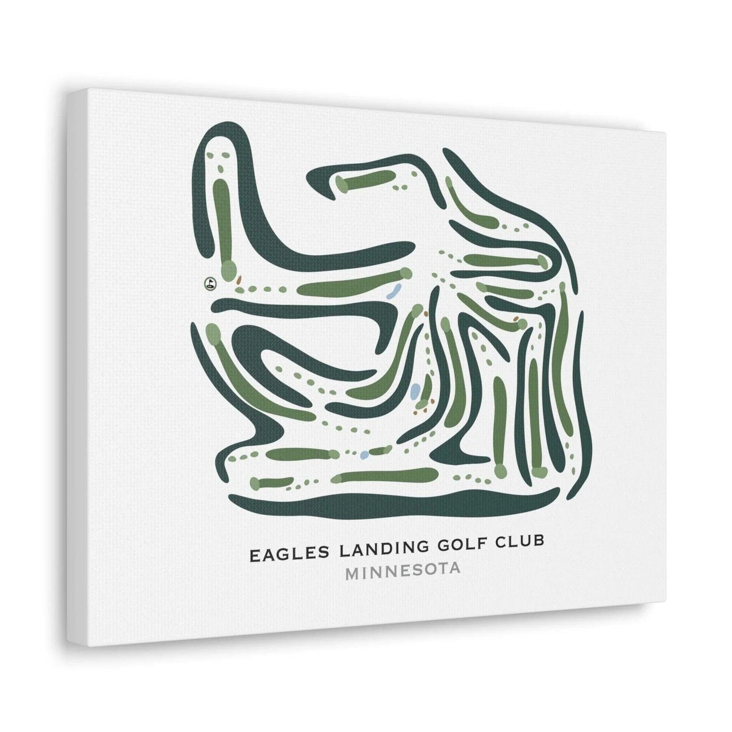 Eagle's Landing Golf Club, Minnesota - Printed Golf Courses