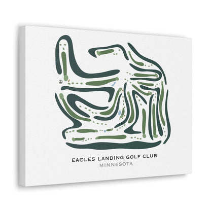 Eagle's Landing Golf Club, Minnesota - Printed Golf Courses