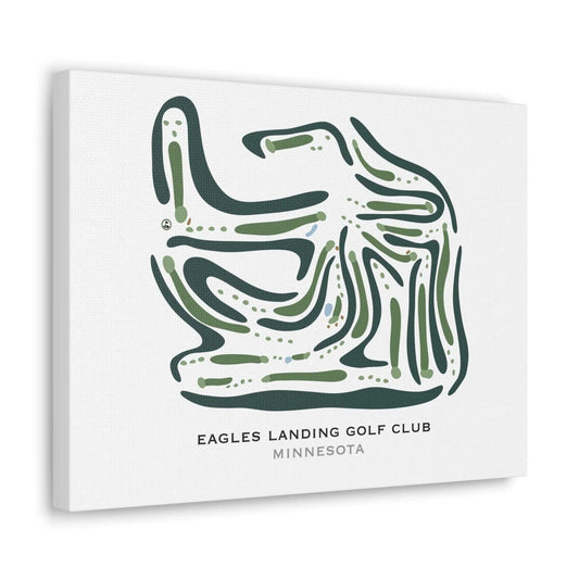 Eagle's Landing Golf Club, Minnesota - Printed Golf Courses