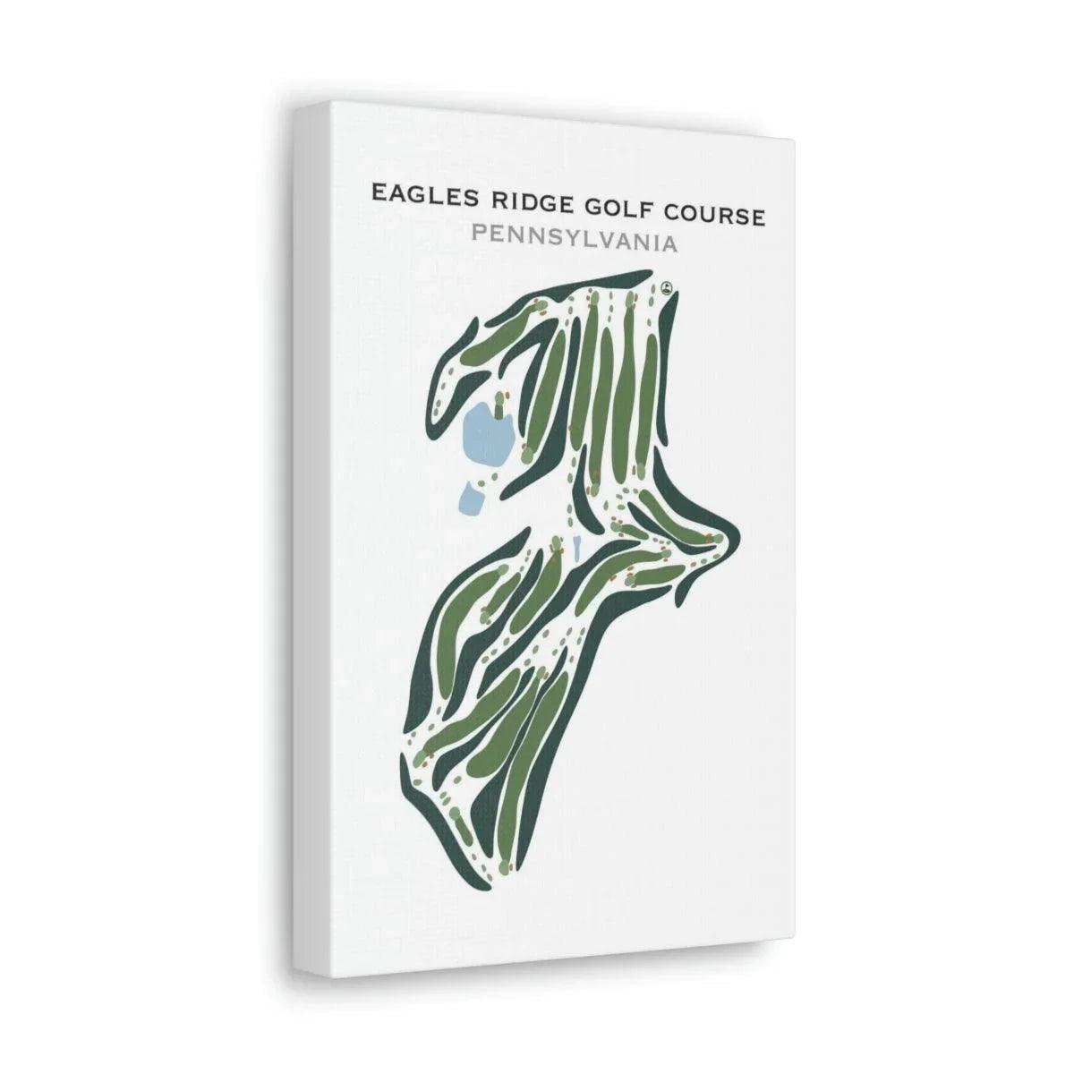 Eagles Ridge Golf Course, Pennsylvania - Printed Golf Courses