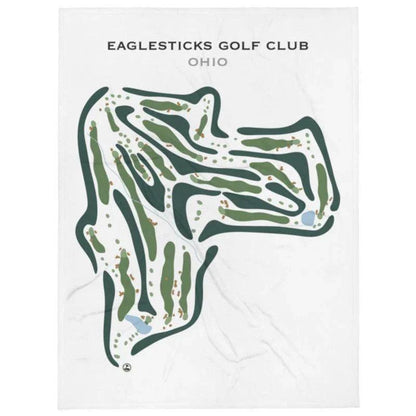 Eaglesticks Golf Club, Ohio - Printed Golf Courses