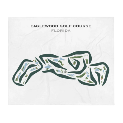 Eaglewood Golf Course, Florida - Printed Golf Courses