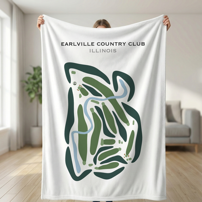 Earlville Country Club, Illinois - Printed Golf Courses