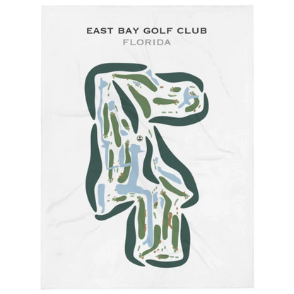 East Bay Golf Club, Florida - Printed Golf Courses