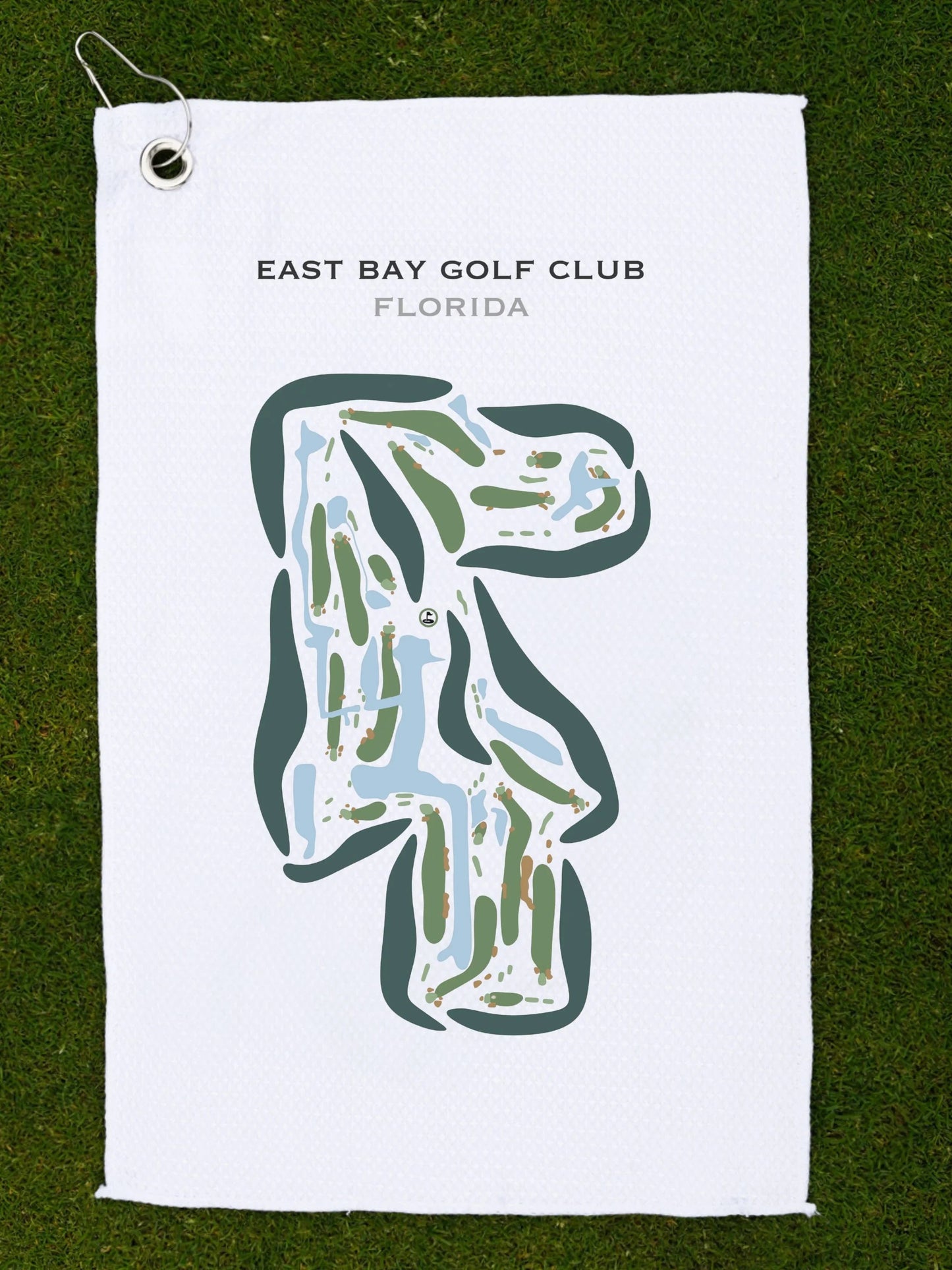 East Bay Golf Club, Florida - Printed Golf Courses