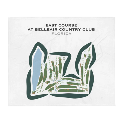 East Course at Belleair Country Club, Florida - Printed Golf Courses