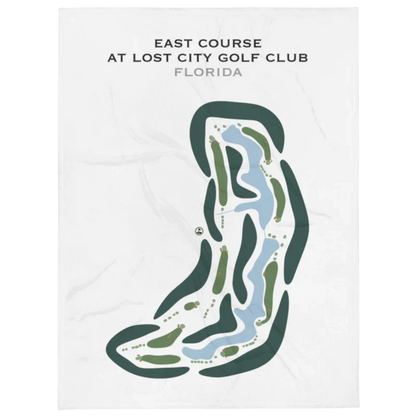 East Course at Lost City Golf Club, Florida - Printed Golf Courses