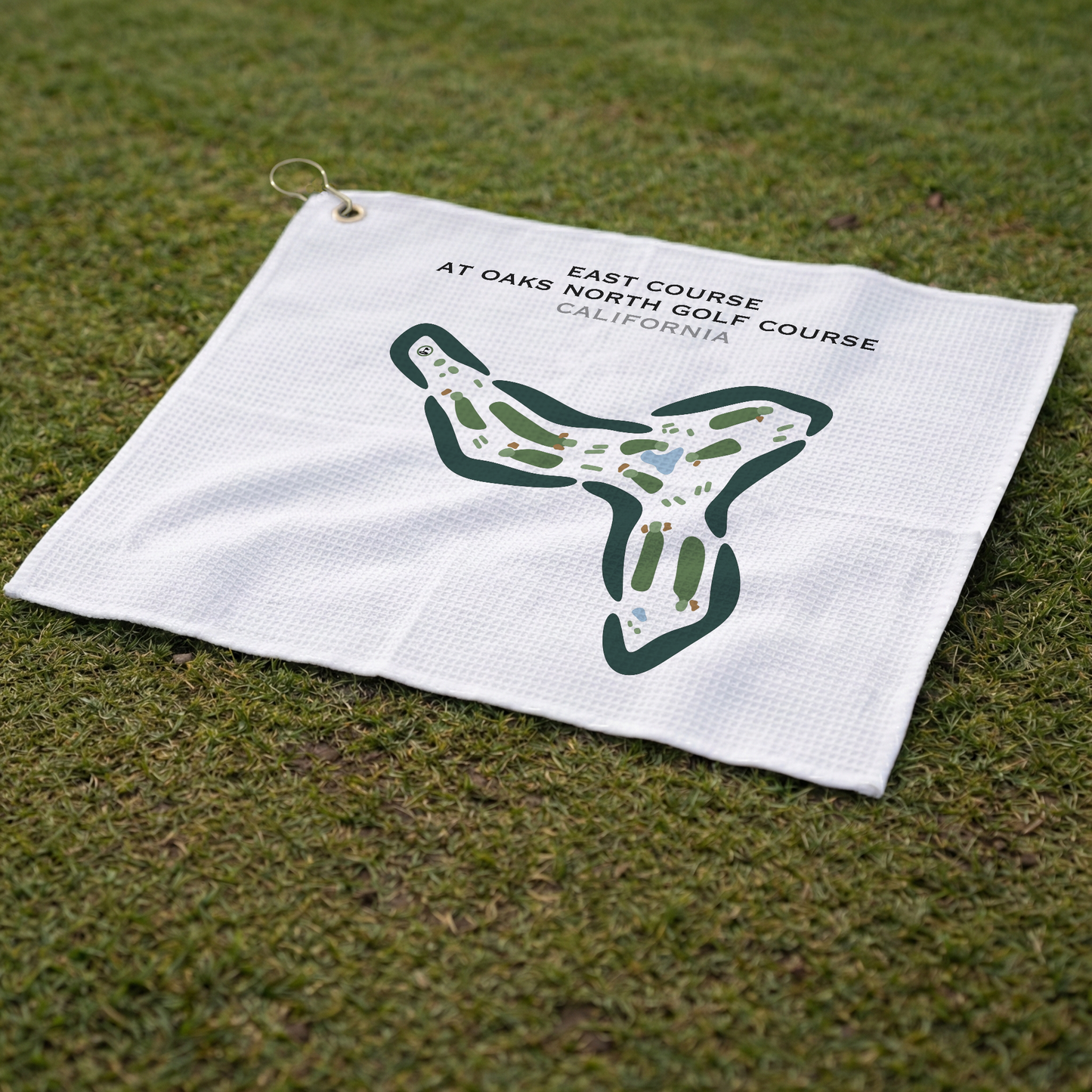 East Course at Oaks North Golf Course, California - Printed Golf Courses