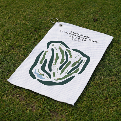East Course at Painted Dunes Desert Golf Club, Texas - Printed Golf Courses