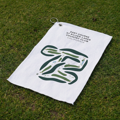 East Course at Silver Lakes Country Club, California - Printed Golf Courses