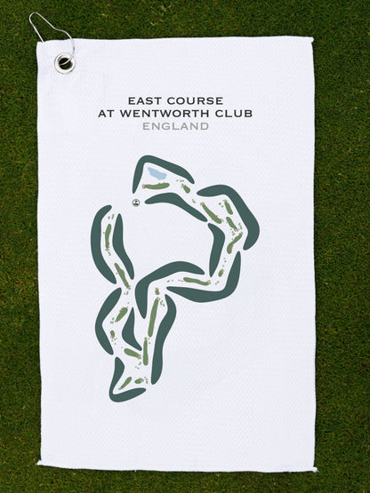 East Course at Wentworth Golf Club, England - Printed Golf Courses