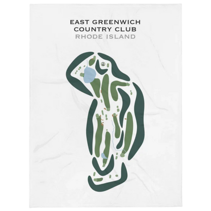 East Greenwich Country Club, Rhode Island - Printed Golf Courses